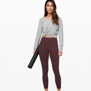 Lululemon align leggings - formation camo dark adobe multi